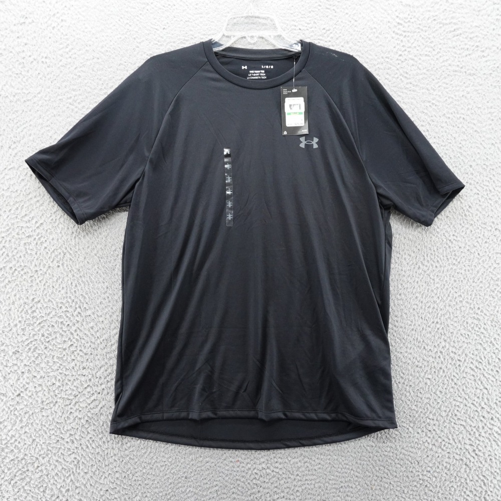 Under Armour Mens Tech 2.0 Short Sleeve Tee Black 1326413-001 L